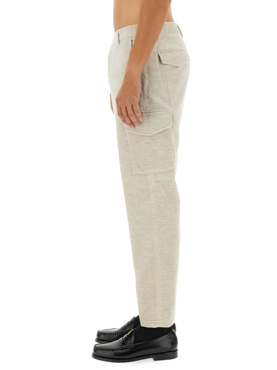 BOSS CAMEL PANTALONE STRAIGHT LEG