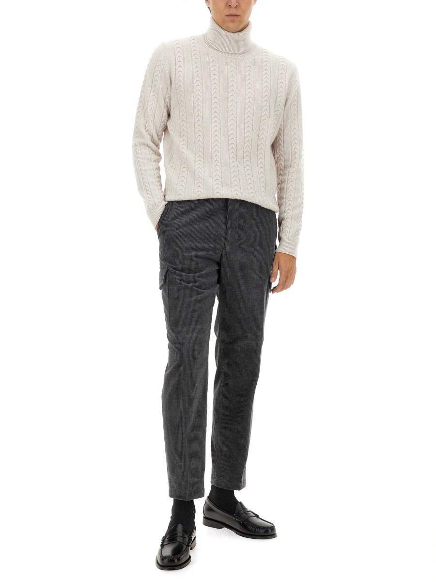BOSS CAMEL PANTALONE STRAIGHT LEG