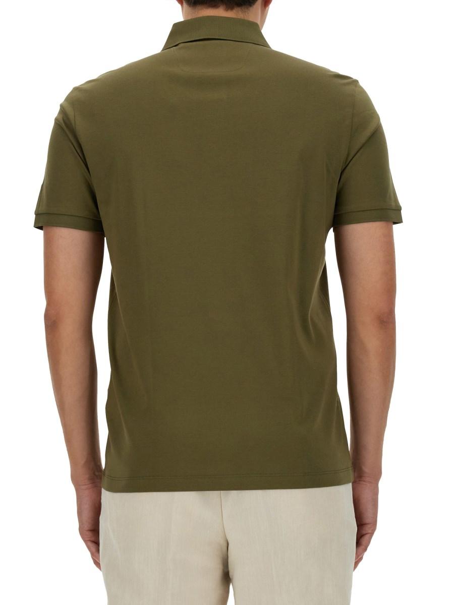 BOSS CAMEL POLO IN COTONE