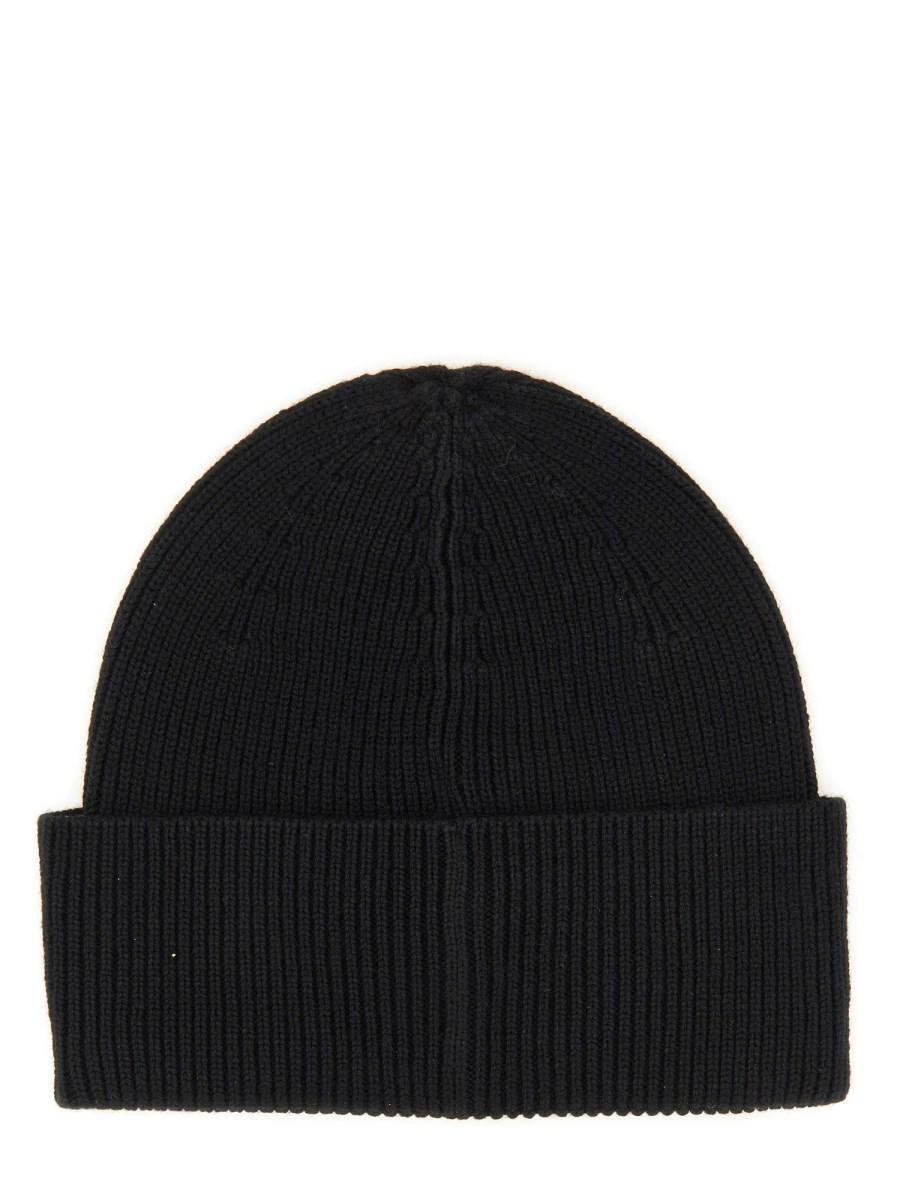 BOSS CAPPELLO BEANIE CON LOGO IN LANA