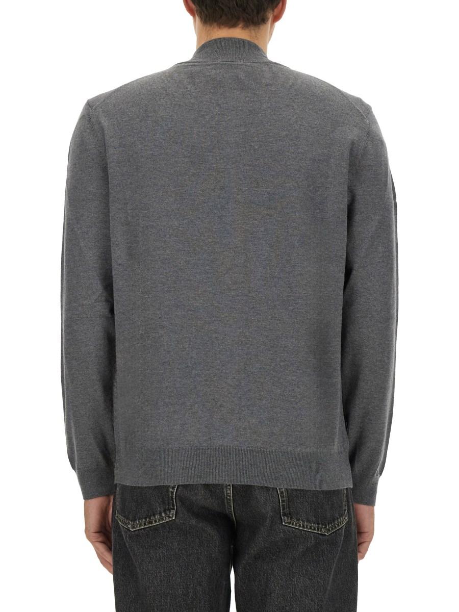 BOSS CARDIGAN BALONSO IN LANA CON ZIP