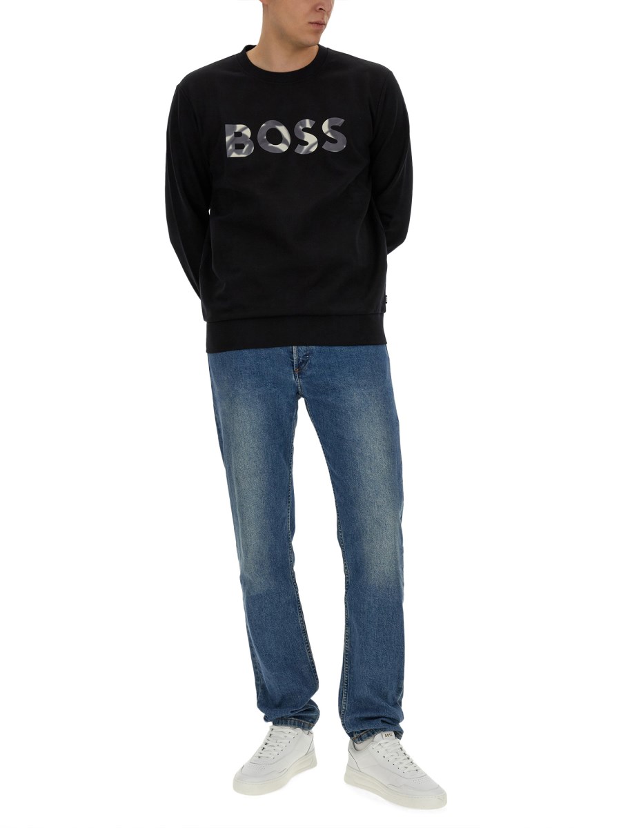 BOSS FELPA CON LOGO