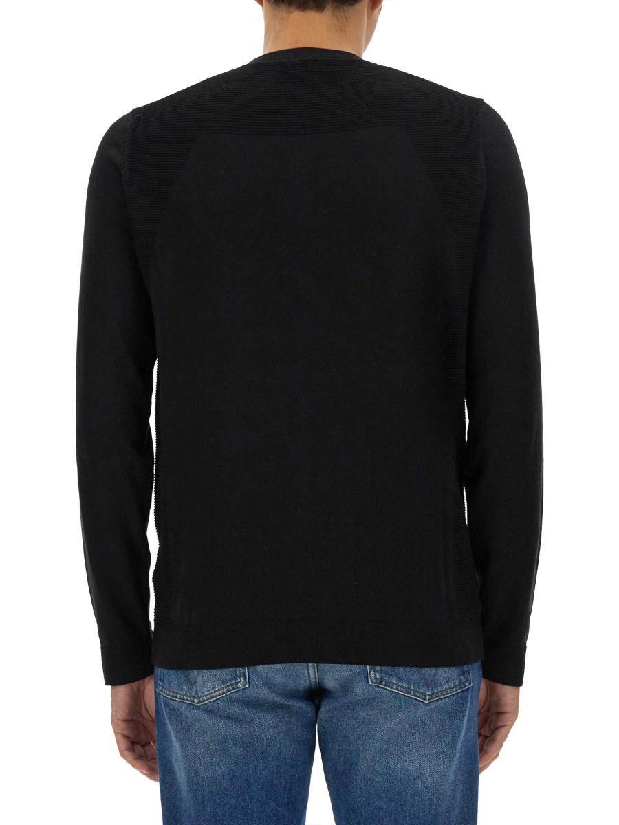BOSS FELPA IN COTONE CON LOGO