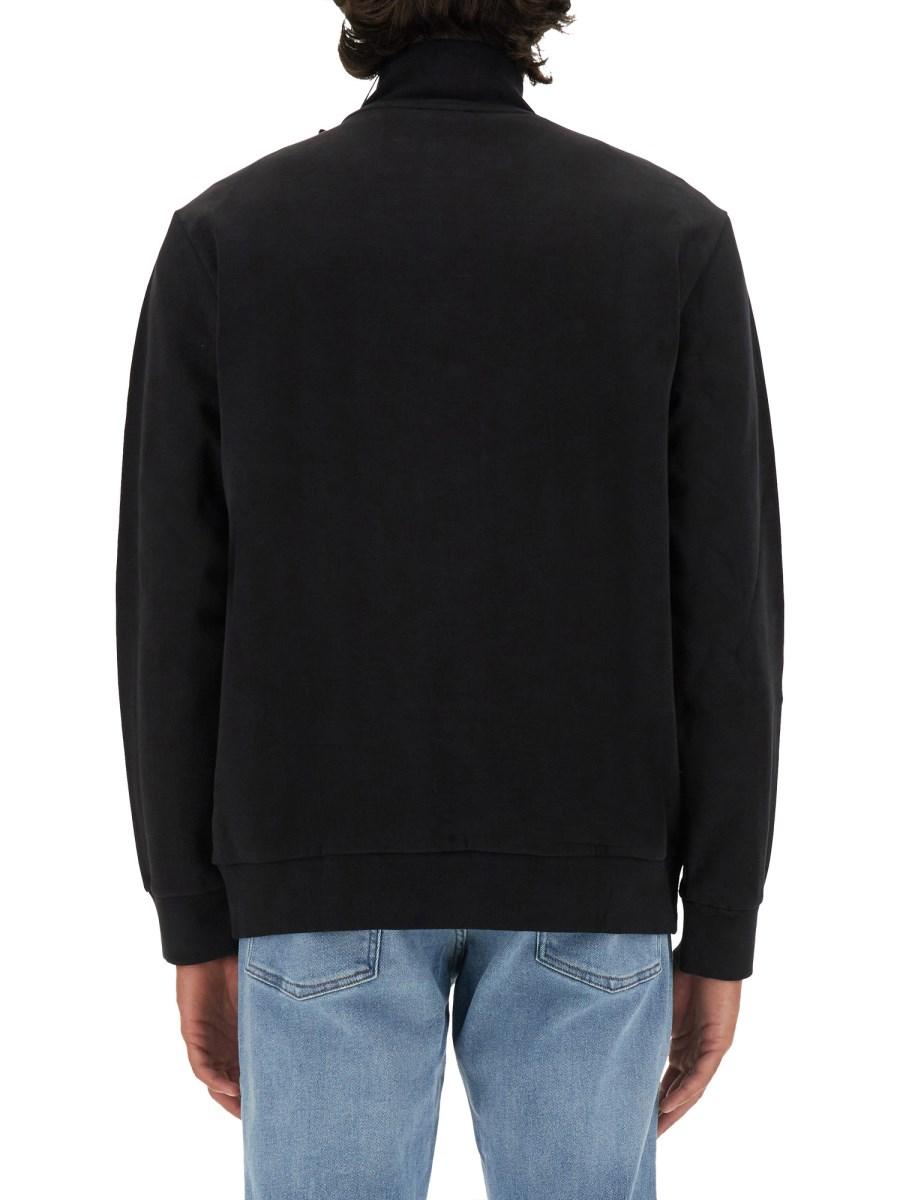 BOSS FELPA IN COTONE CON LOGO