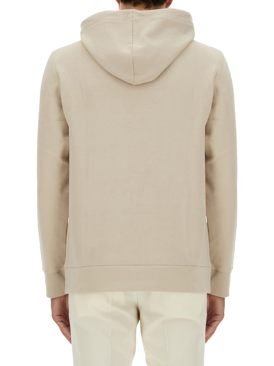 BOSS FELPA IN COTONE CON LOGO