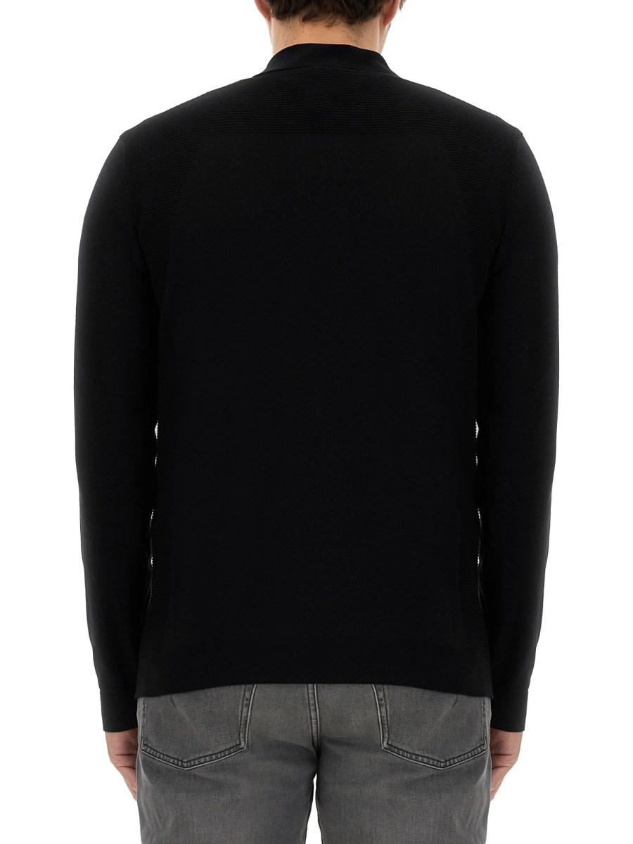 BOSS FELPA IN COTONE CON LOGO