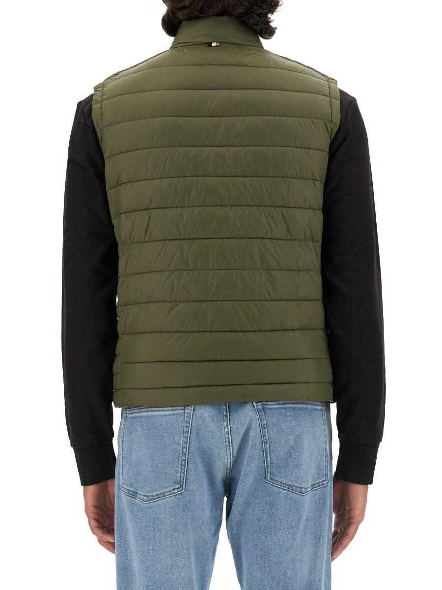 BOSS GILET CALANO IN NYLON TRAPUNTATO