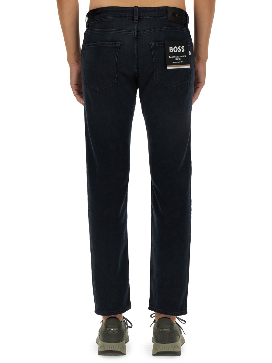 BOSS JEANS REGULAR FIT IN DENIM DI COTONE