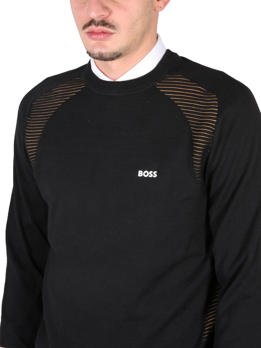 BOSS MAGLIA IN COTONE