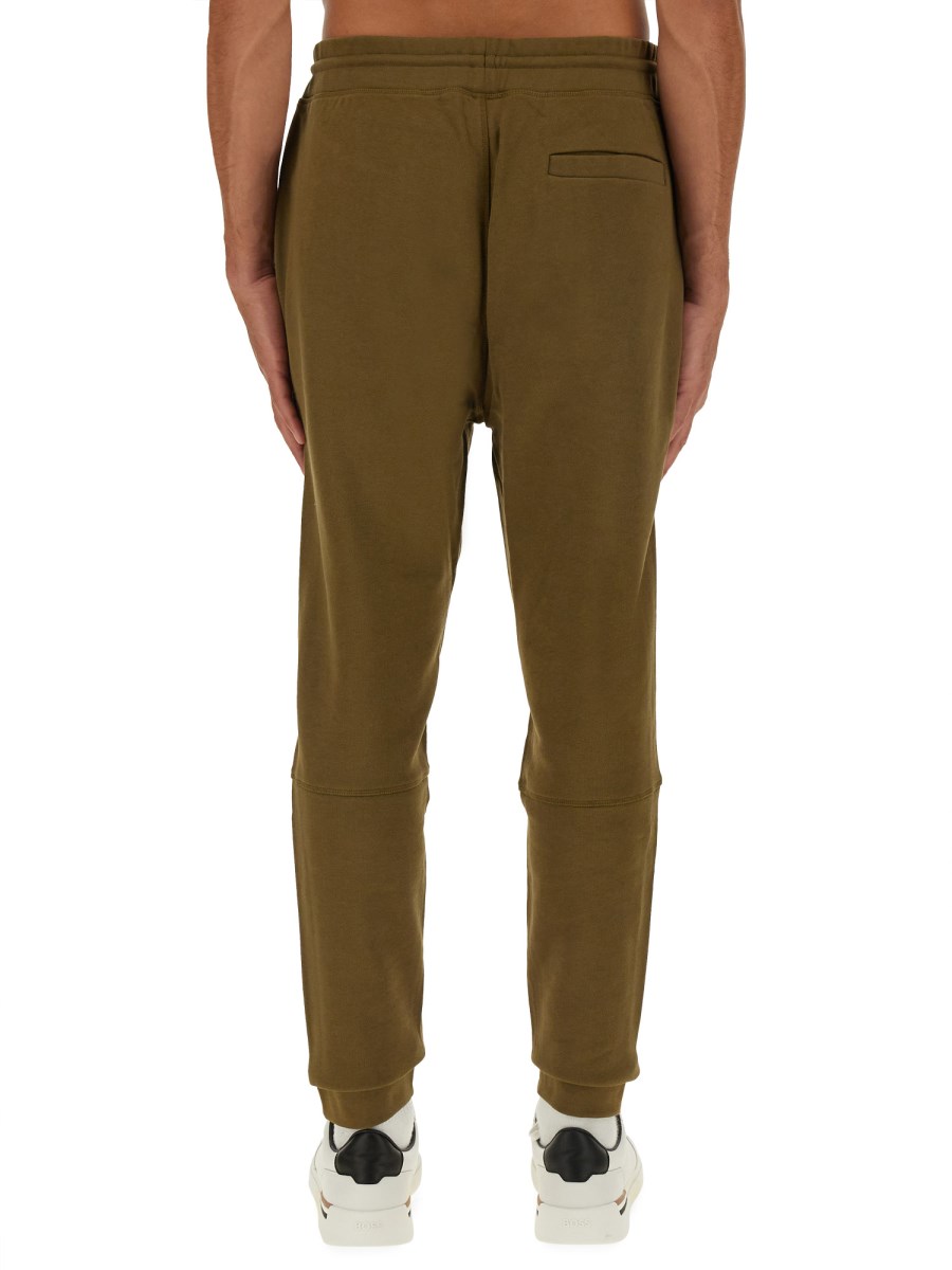 BOSS PANTALONE JOGGING IN FELPA DI COTONE