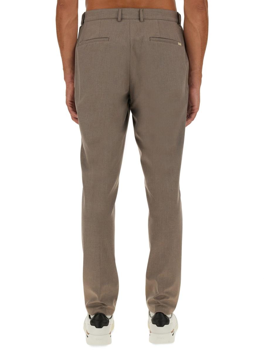 BOSS PANTALONE REGULAR FIT IN MISTO VISCOSA