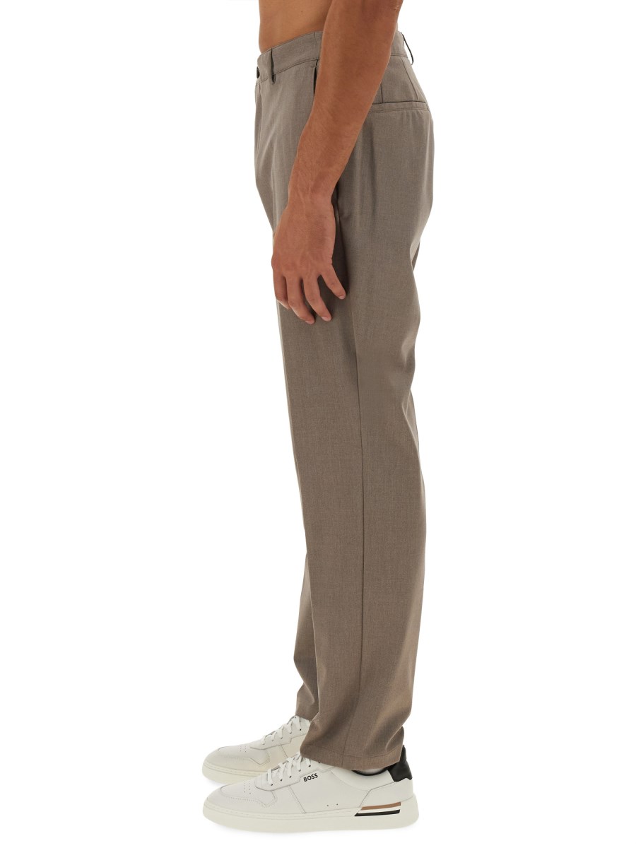 BOSS PANTALONE REGULAR FIT IN MISTO VISCOSA