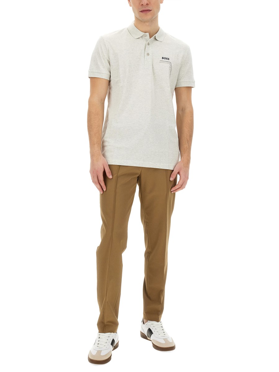 BOSS POLO CON LOGO