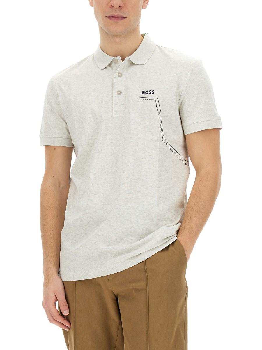 BOSS POLO CON LOGO