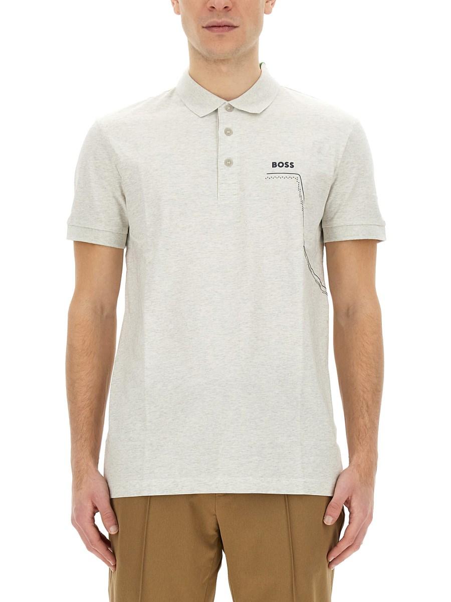 BOSS POLO CON LOGO