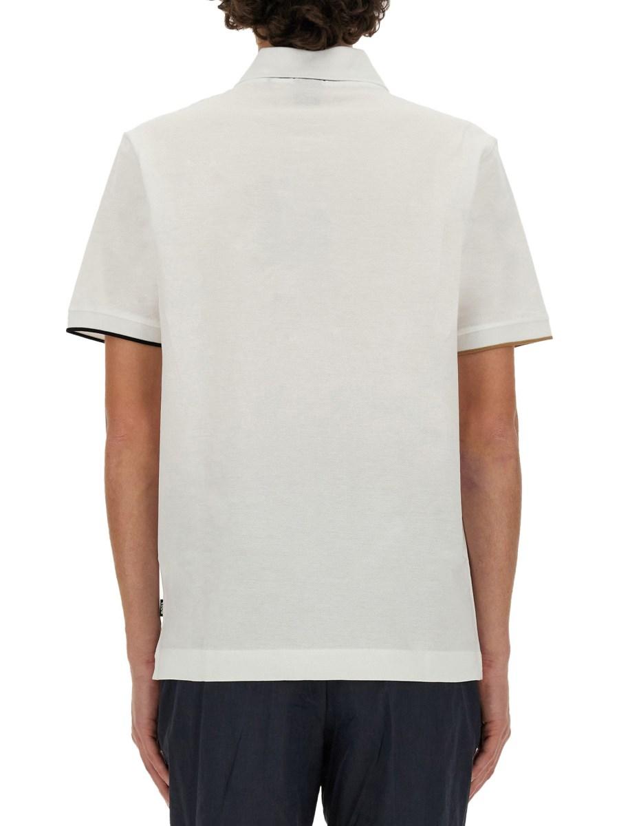 BOSS POLO IN COTONE