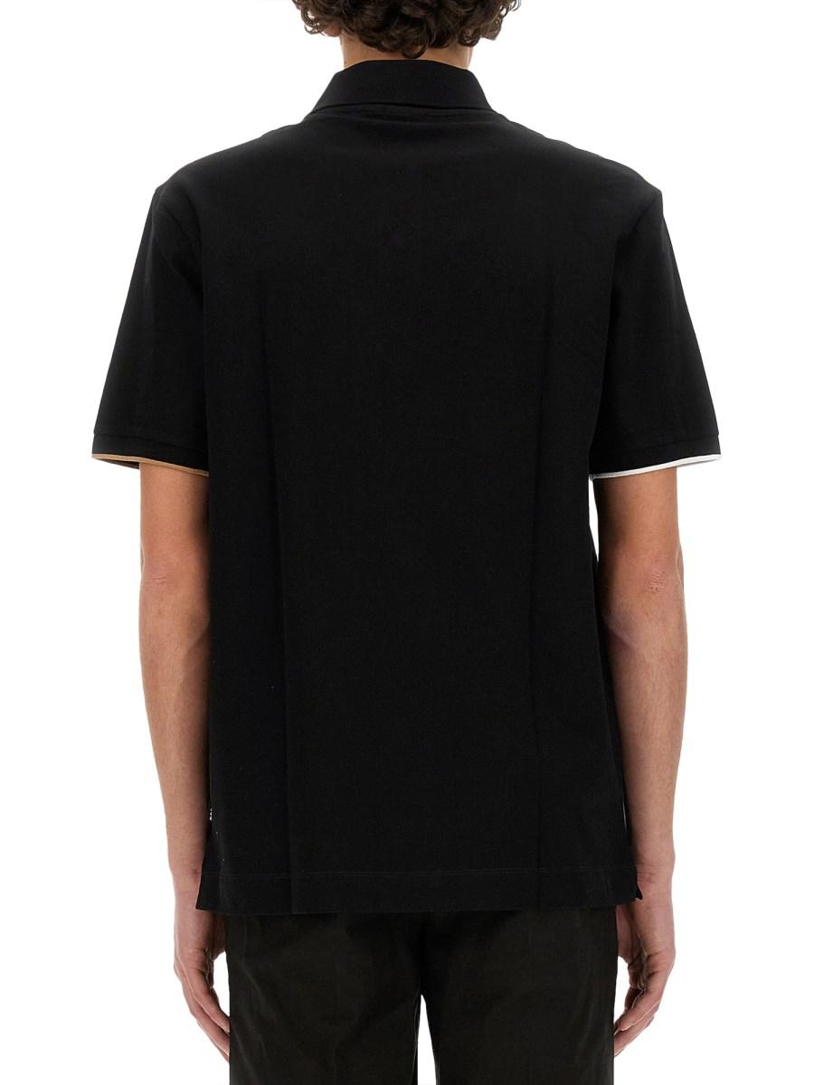 BOSS POLO IN COTONE