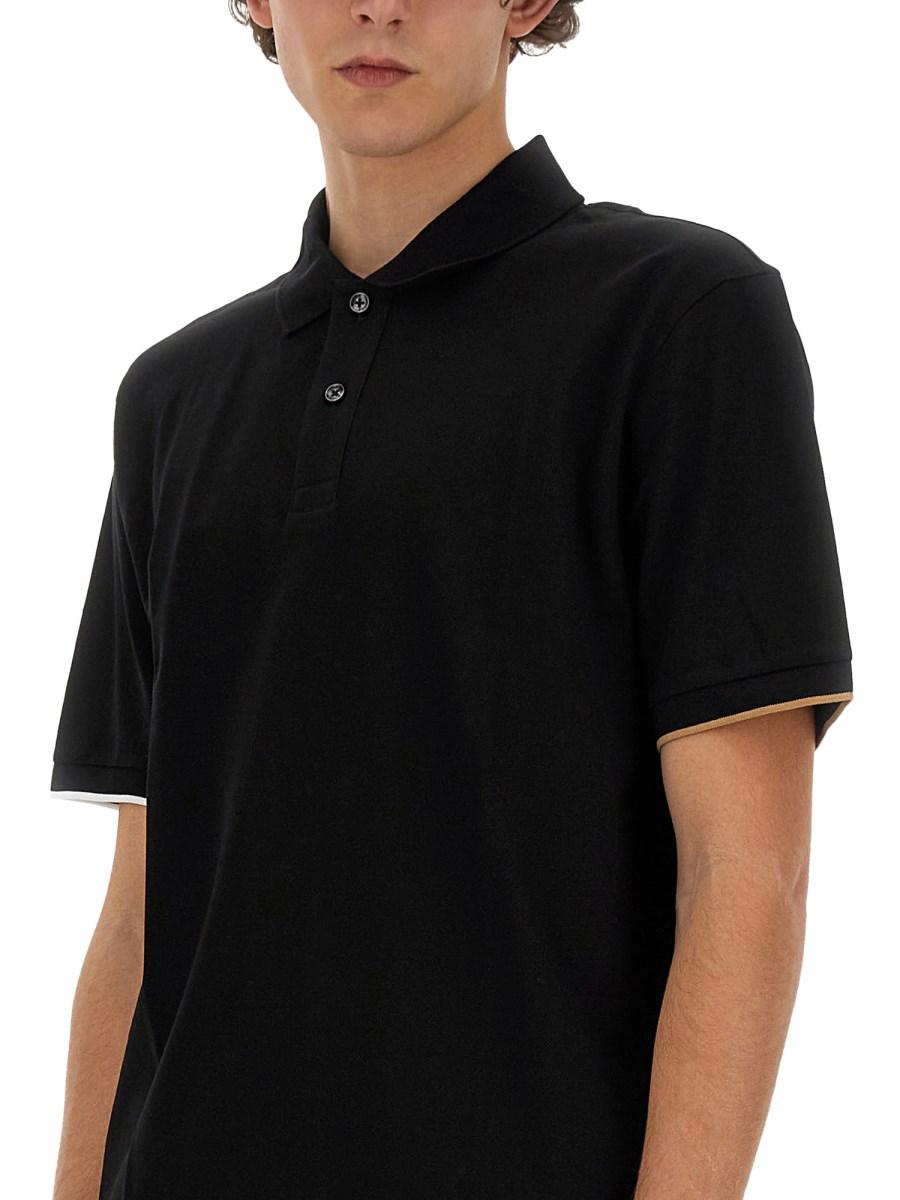 BOSS POLO IN COTONE