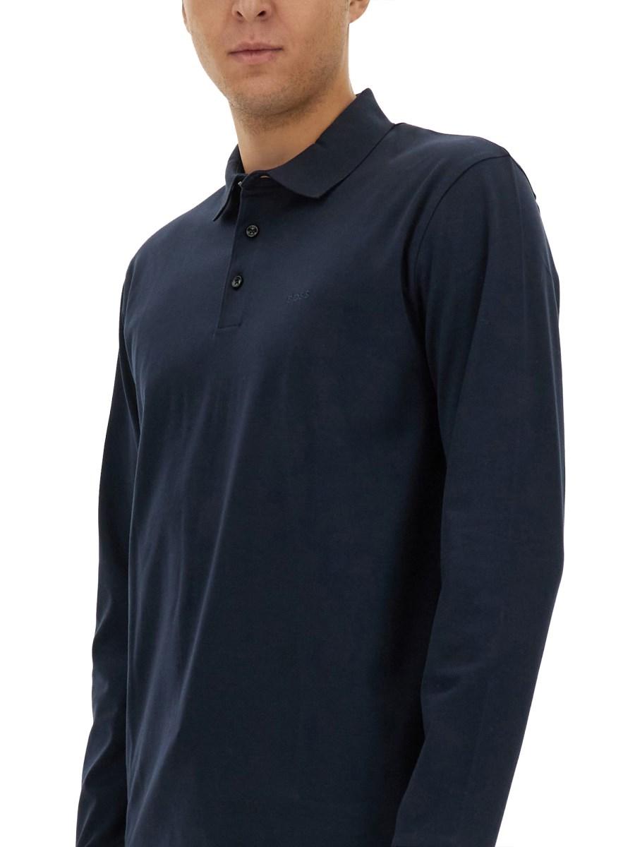 BOSS POLO IN COTONE