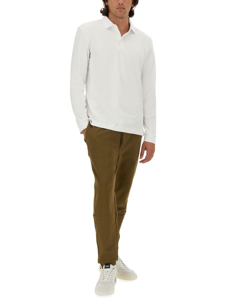 BOSS POLO IN COTONE