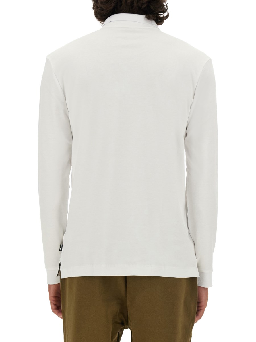 BOSS POLO IN COTONE