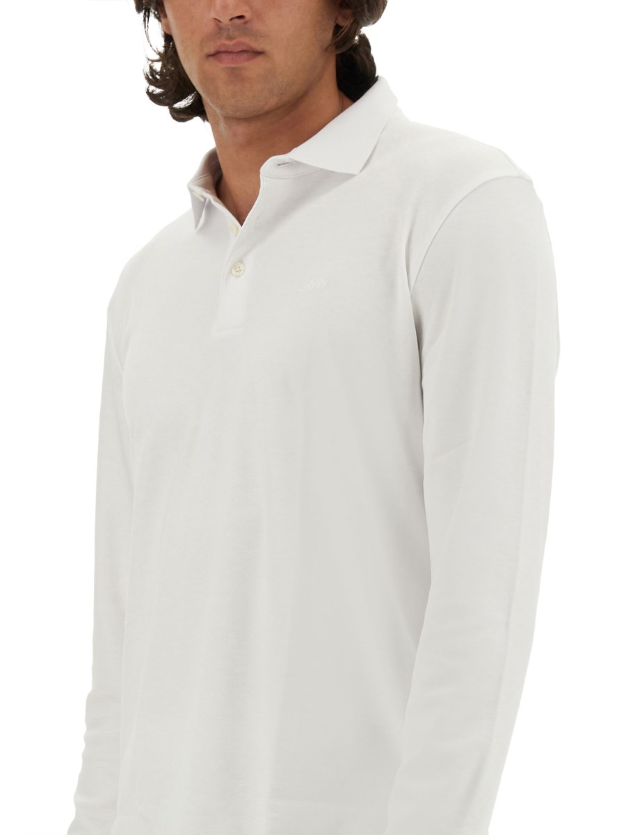 BOSS POLO IN COTONE