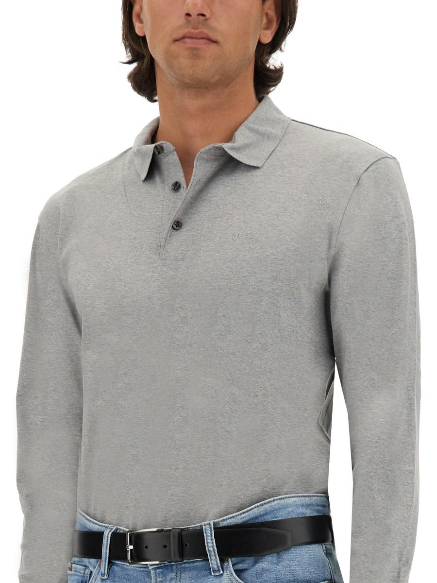 BOSS POLO IN COTONE
