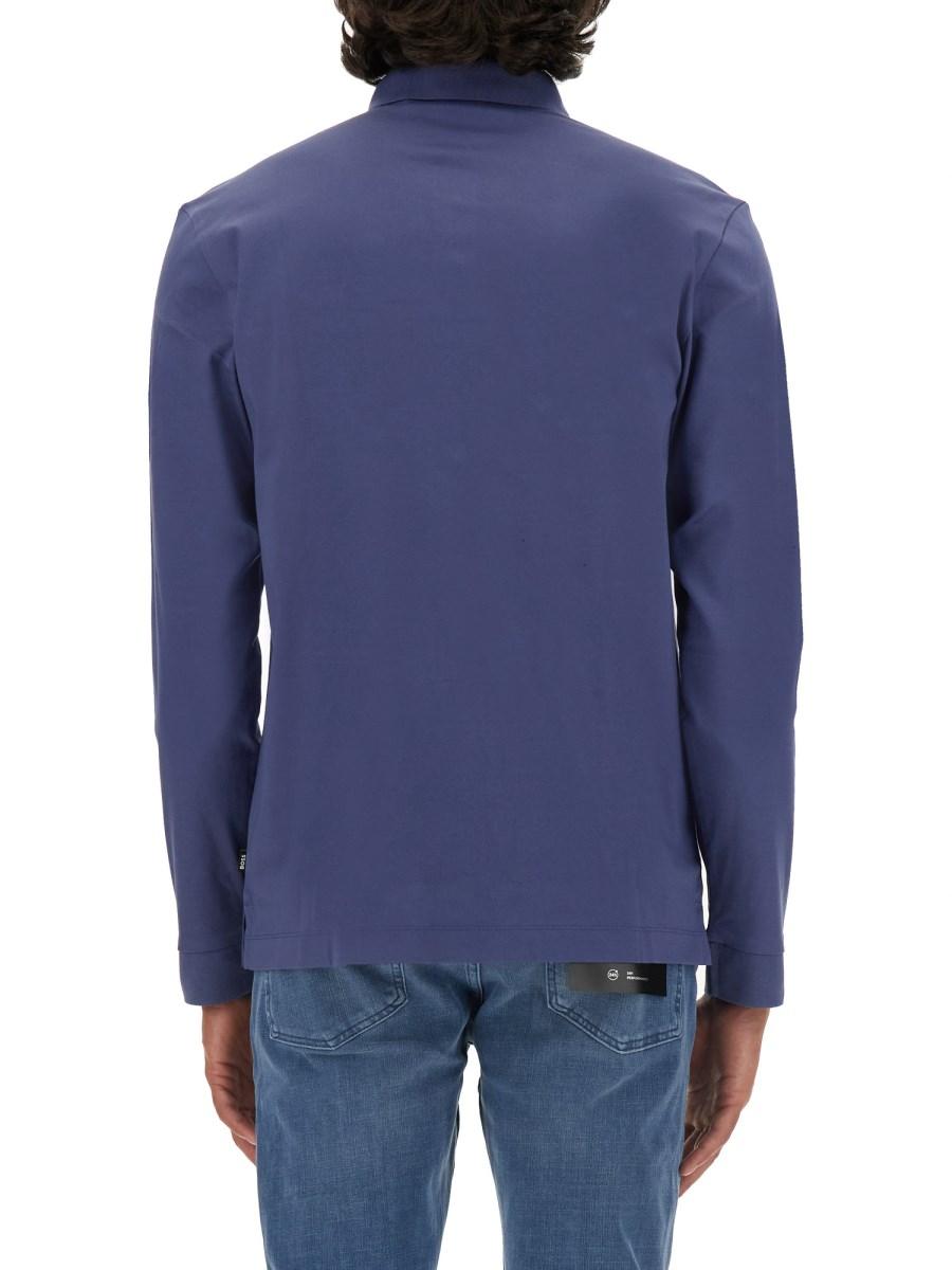 BOSS POLO IN COTONE