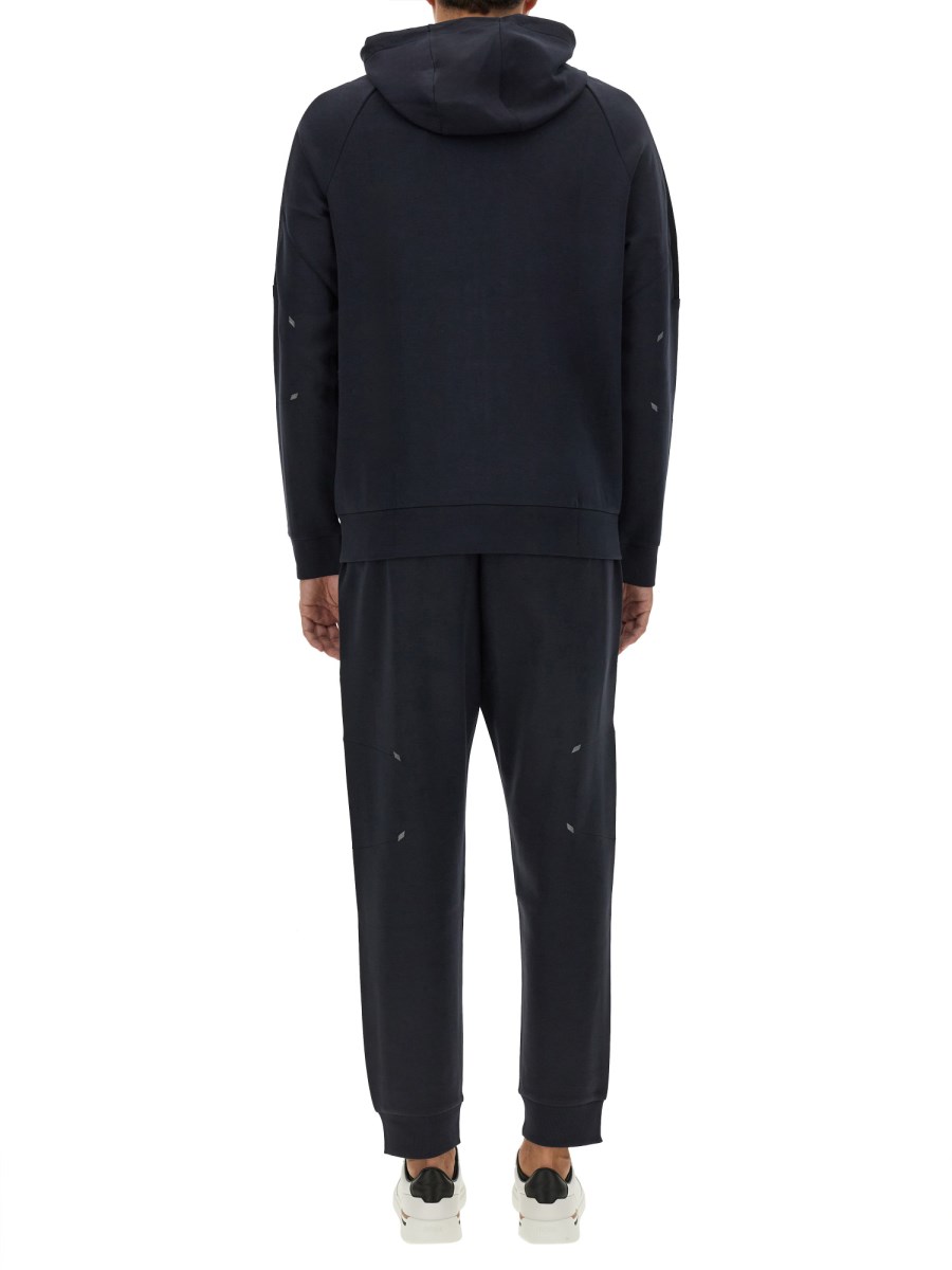 BOSS SET TUTA CON LOGO IN COTONE