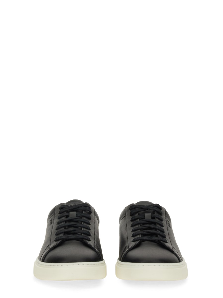 BOSS SNEAKER CLINT IN PELLE CON SUOLA PREFORMATA