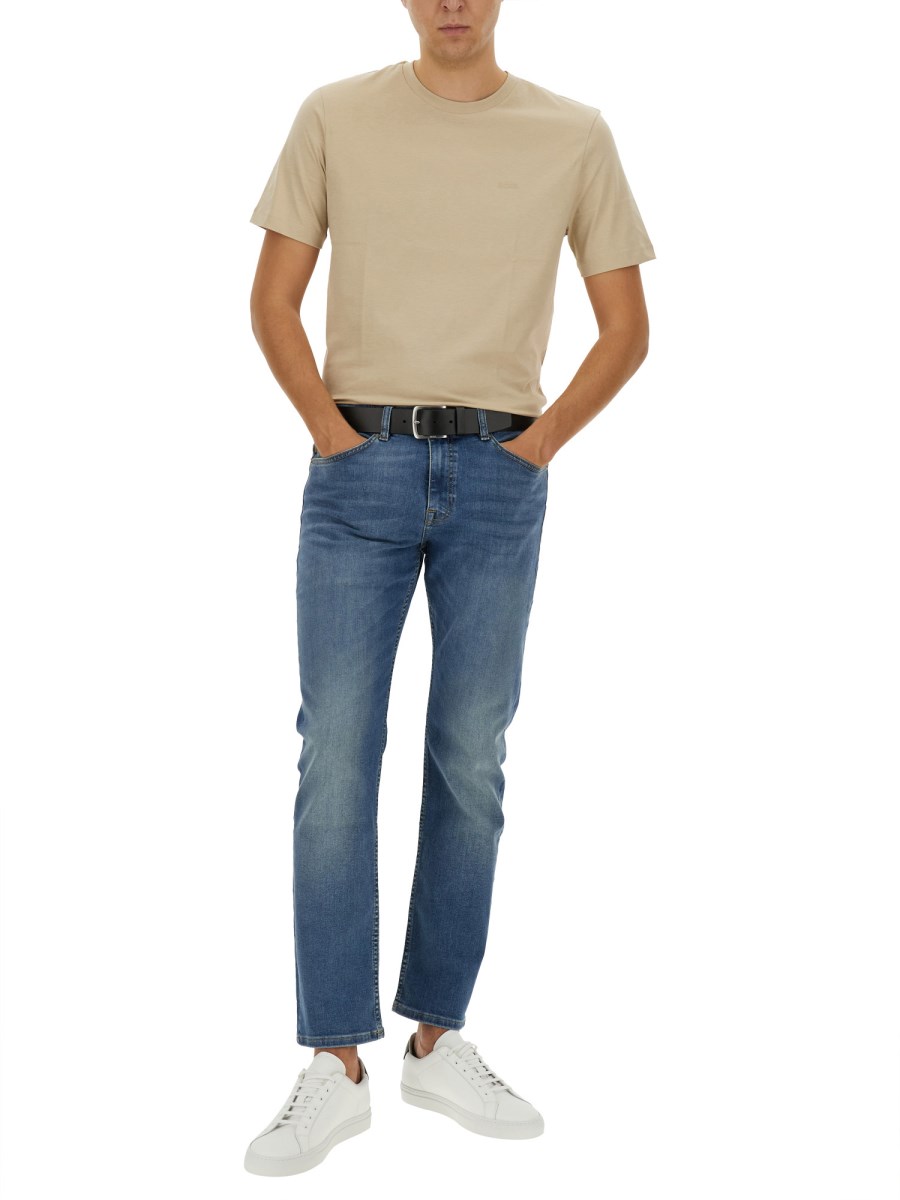 BOSS T-SHIRT IN COTONE