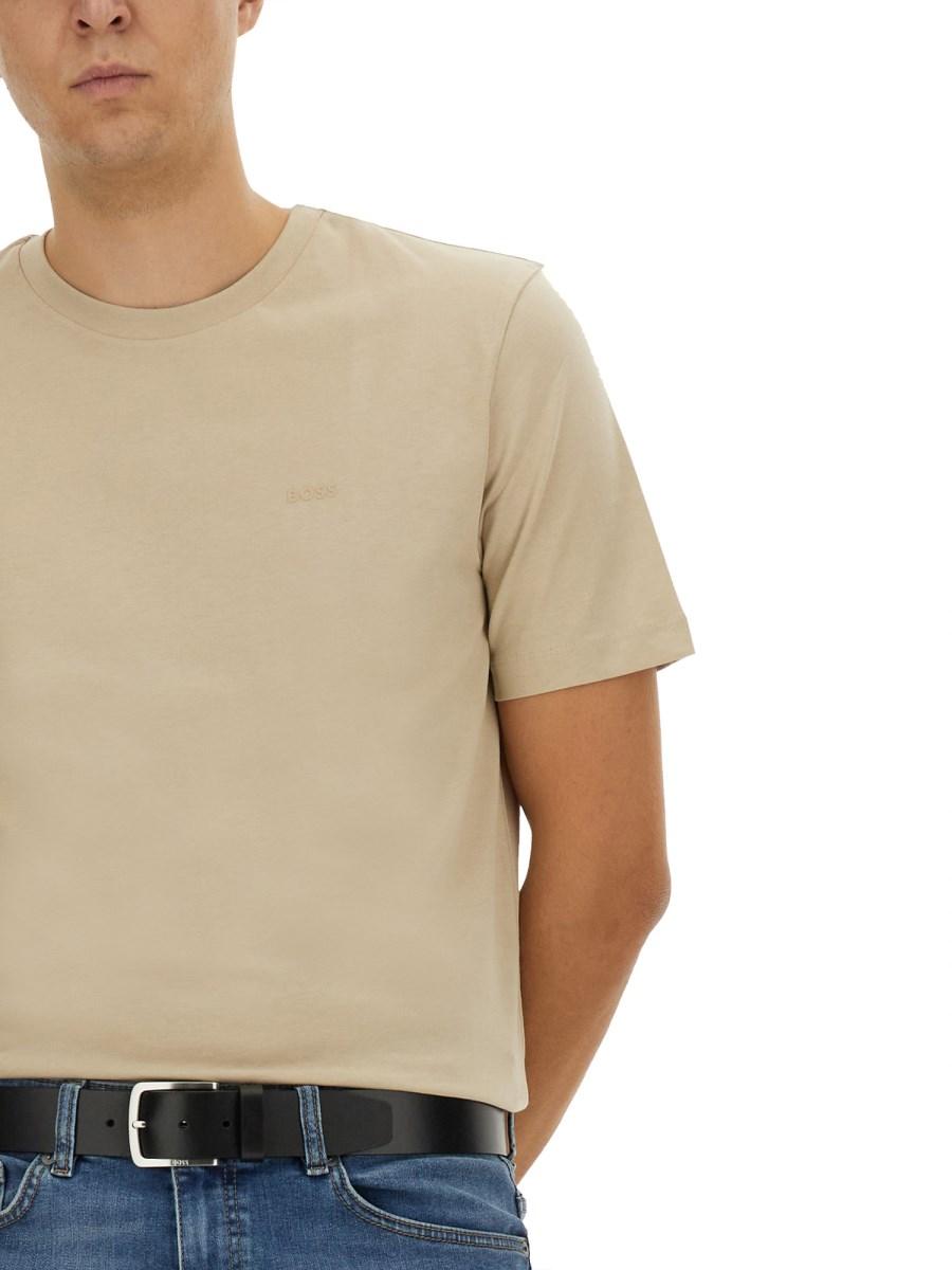 BOSS T-SHIRT IN COTONE