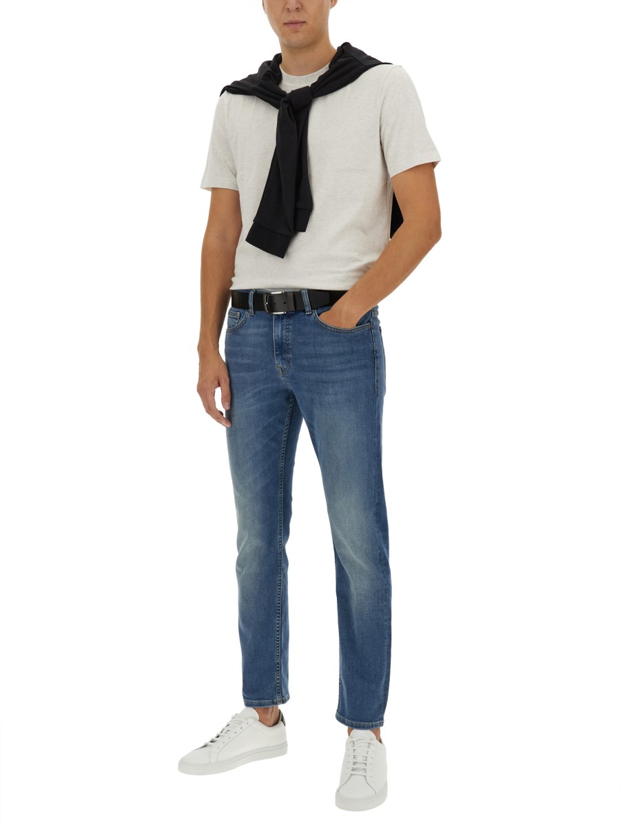 BOSS T-SHIRT IN COTONE