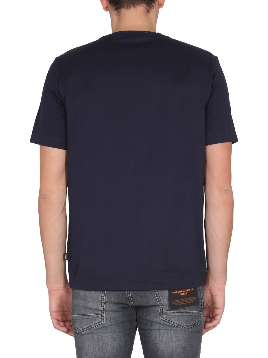 BOSS T-SHIRT IN COTONE CON LOGO
