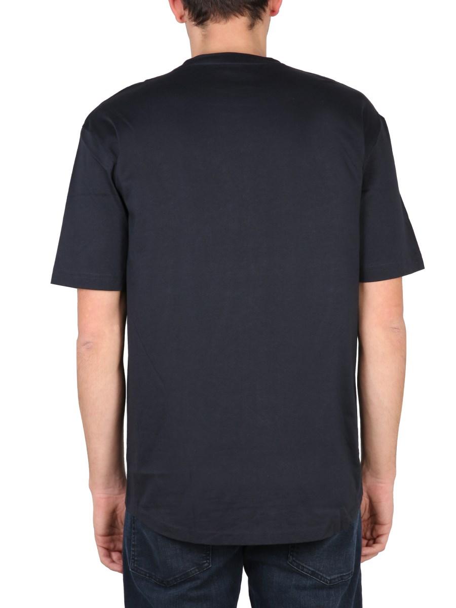 BOSS T-SHIRT IN COTONE CON STAMPA LOGO