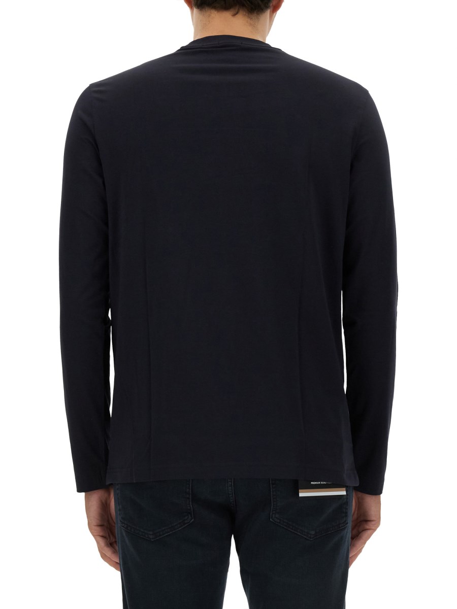 BOSS T-SHIRT IN JERSEY DI COTONE CON LOGO