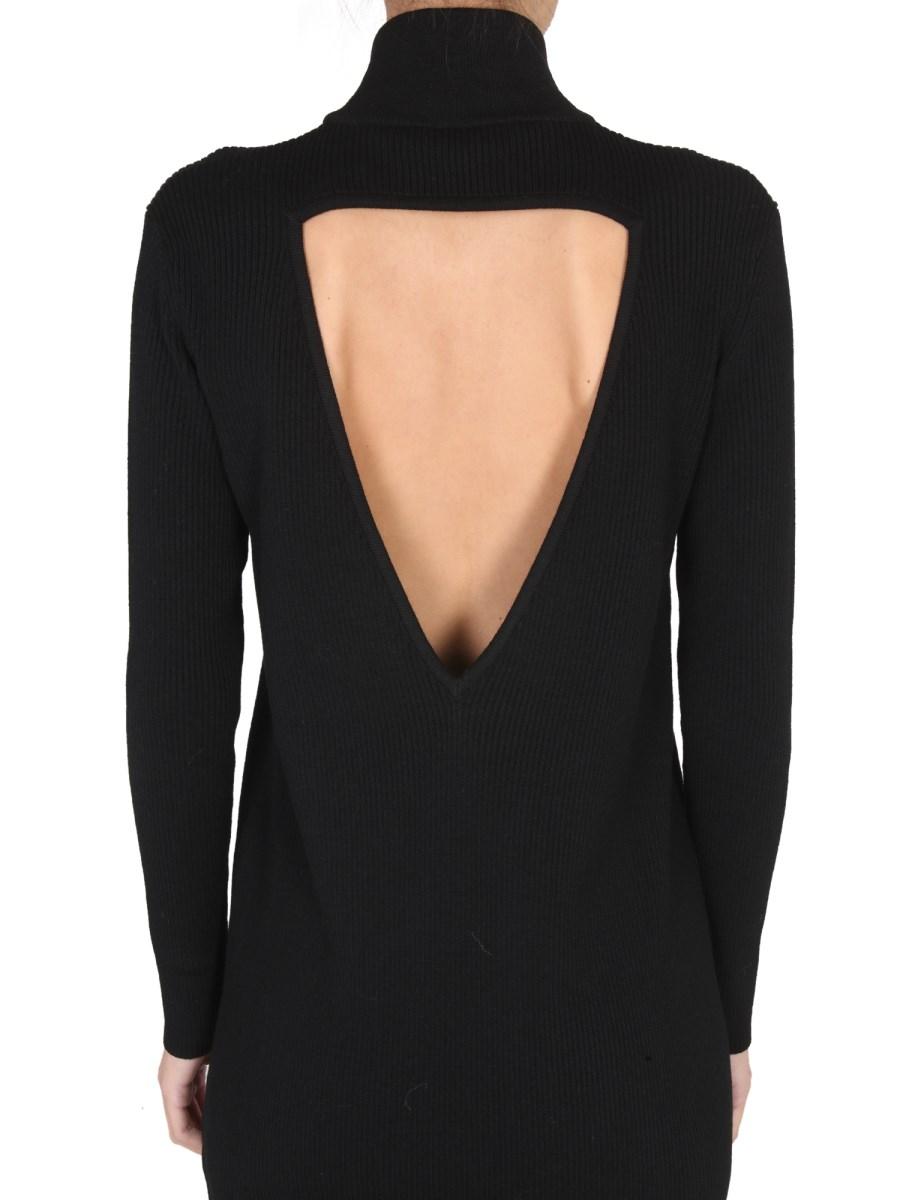 BOTTEGA VENETA ABITO IN MAGLIA DI LANA