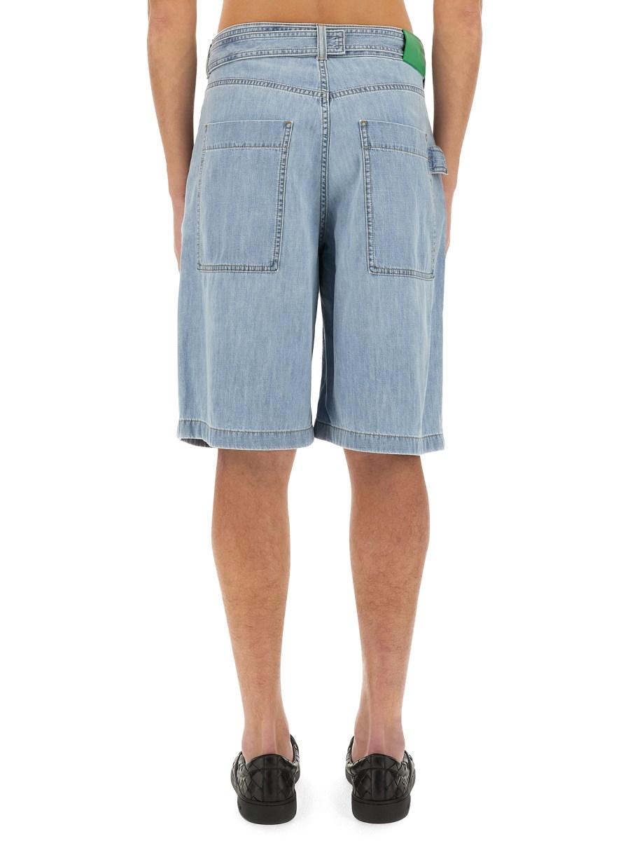 BOTTEGA VENETA BERMUDA IN DENIM