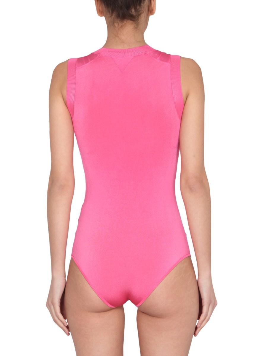BOTTEGA VENETA BODY IN JERSEY DI MISTO VISCOSA