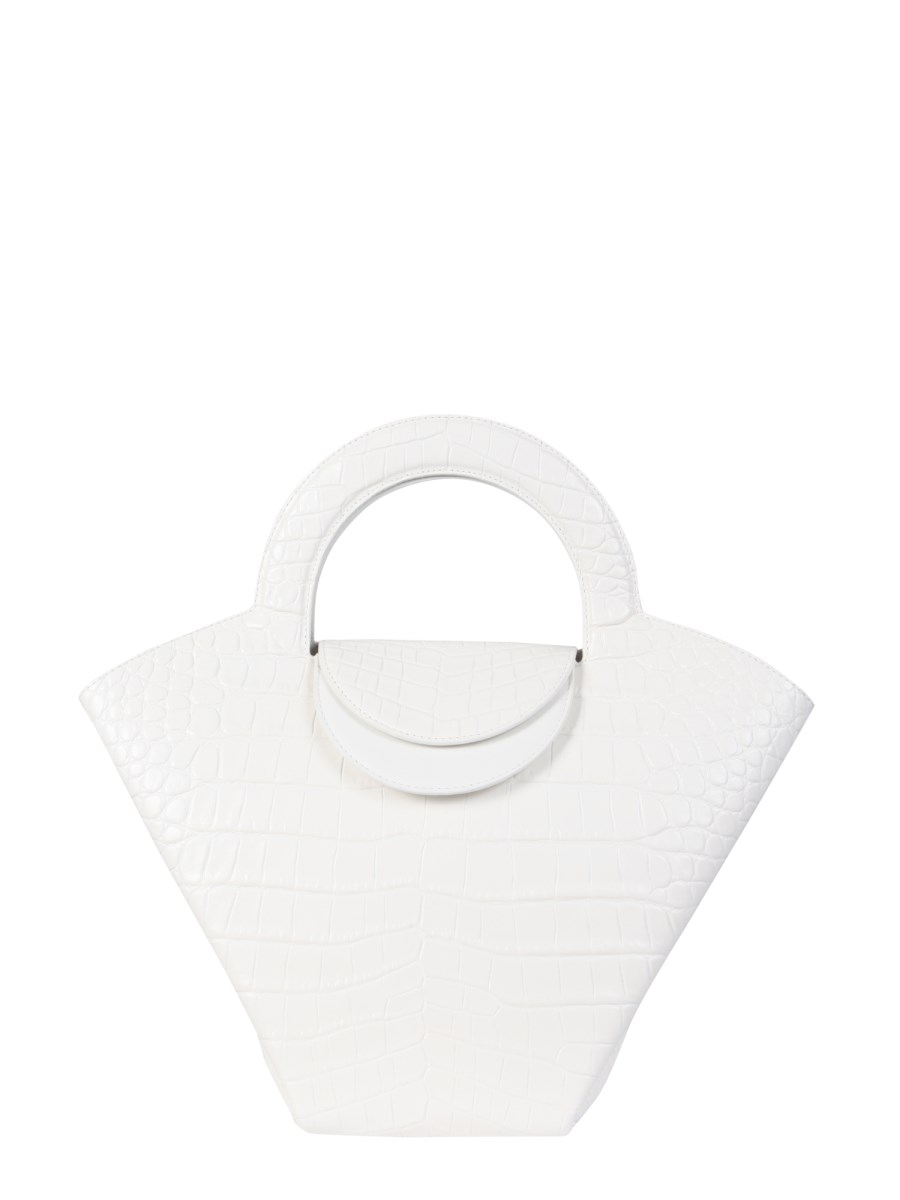 BOTTEGA VENETA BORSA DOLL IN PELLE STAMPA COCCO