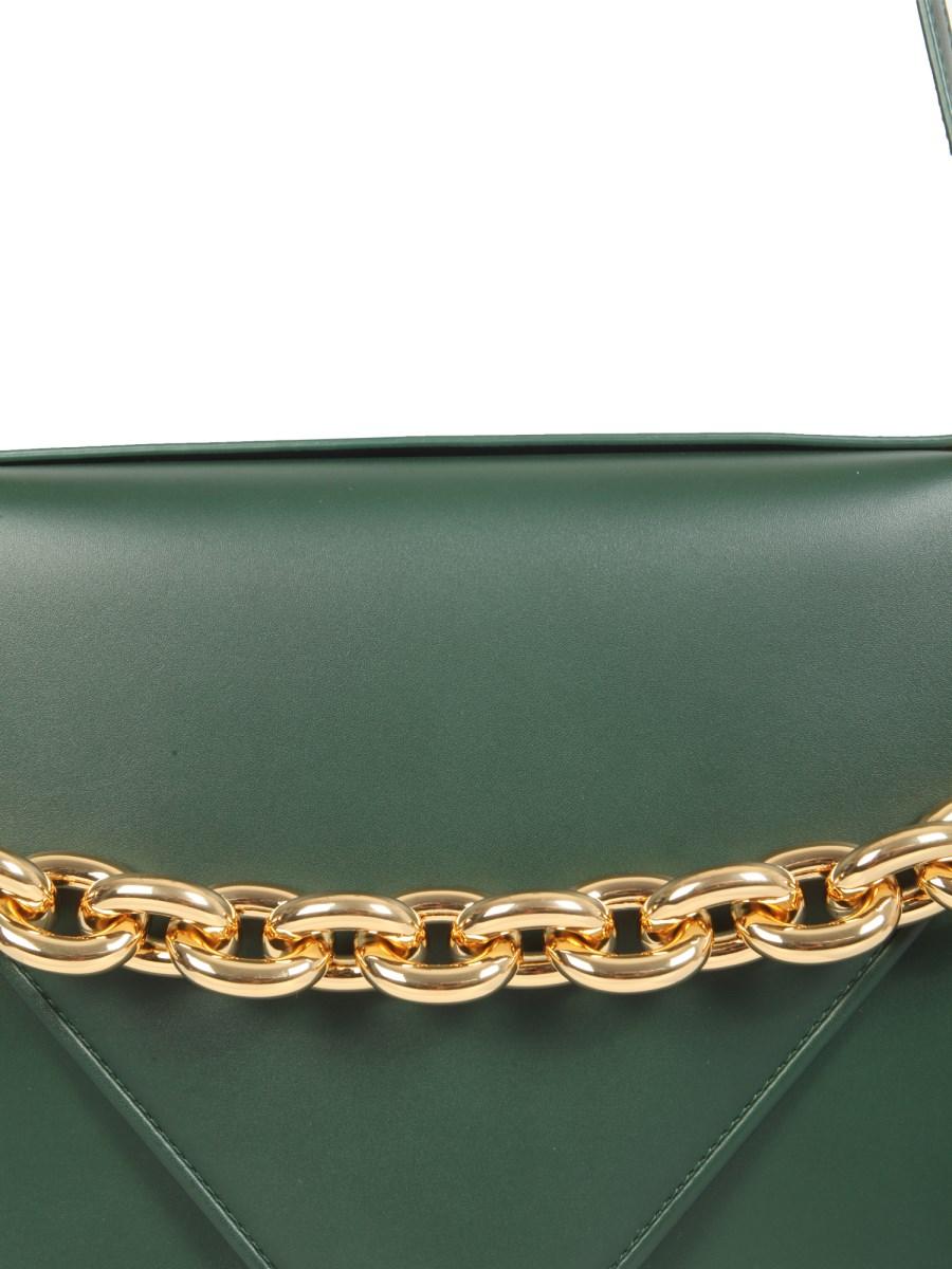 BOTTEGA VENETA BORSA MOUNT IN PELLE CON CATENA