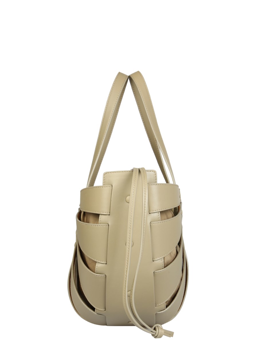 BOTTEGA VENETA BORSA THE SHELL CUT-OUT IN PELLE
