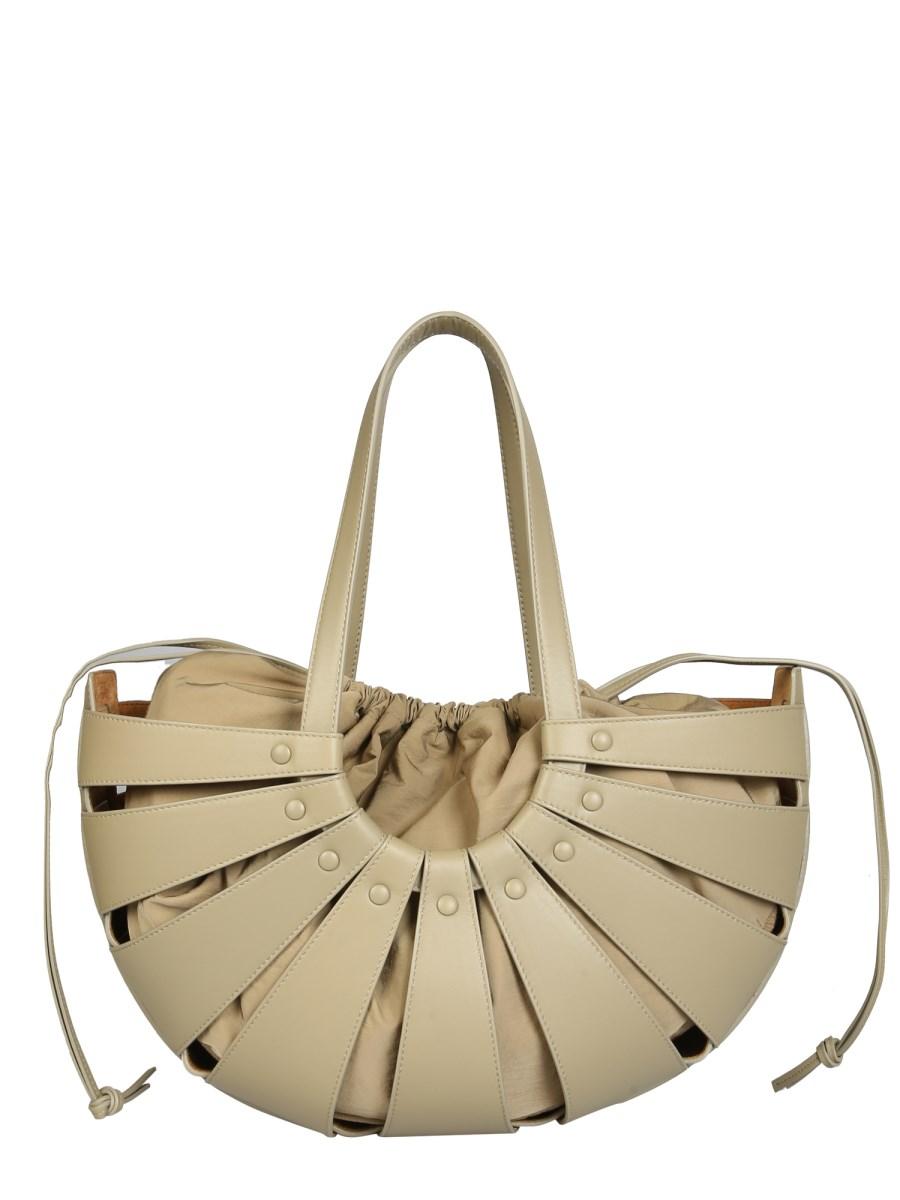 BOTTEGA VENETA BORSA THE SHELL CUT-OUT IN PELLE