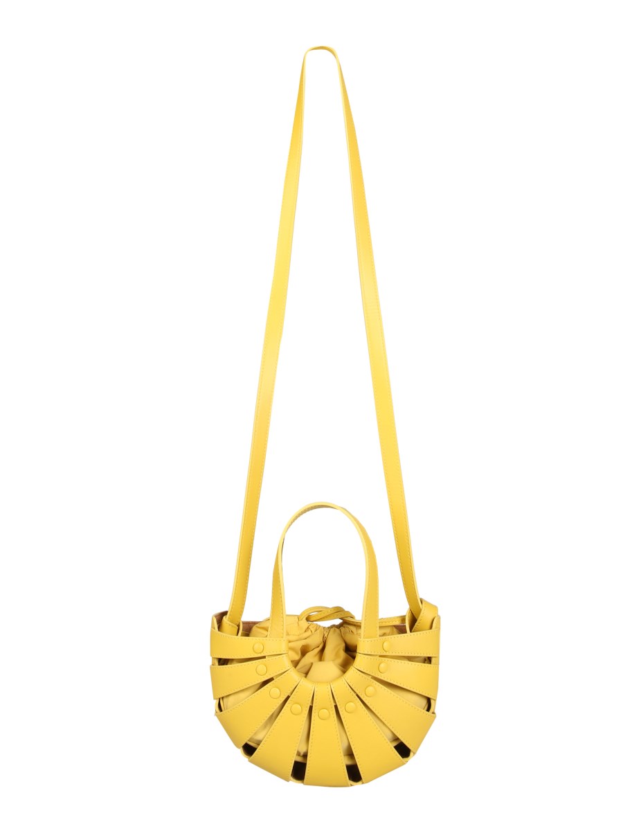 BOTTEGA VENETA BORSA THE SHELL IN VITELLO FRANCESE