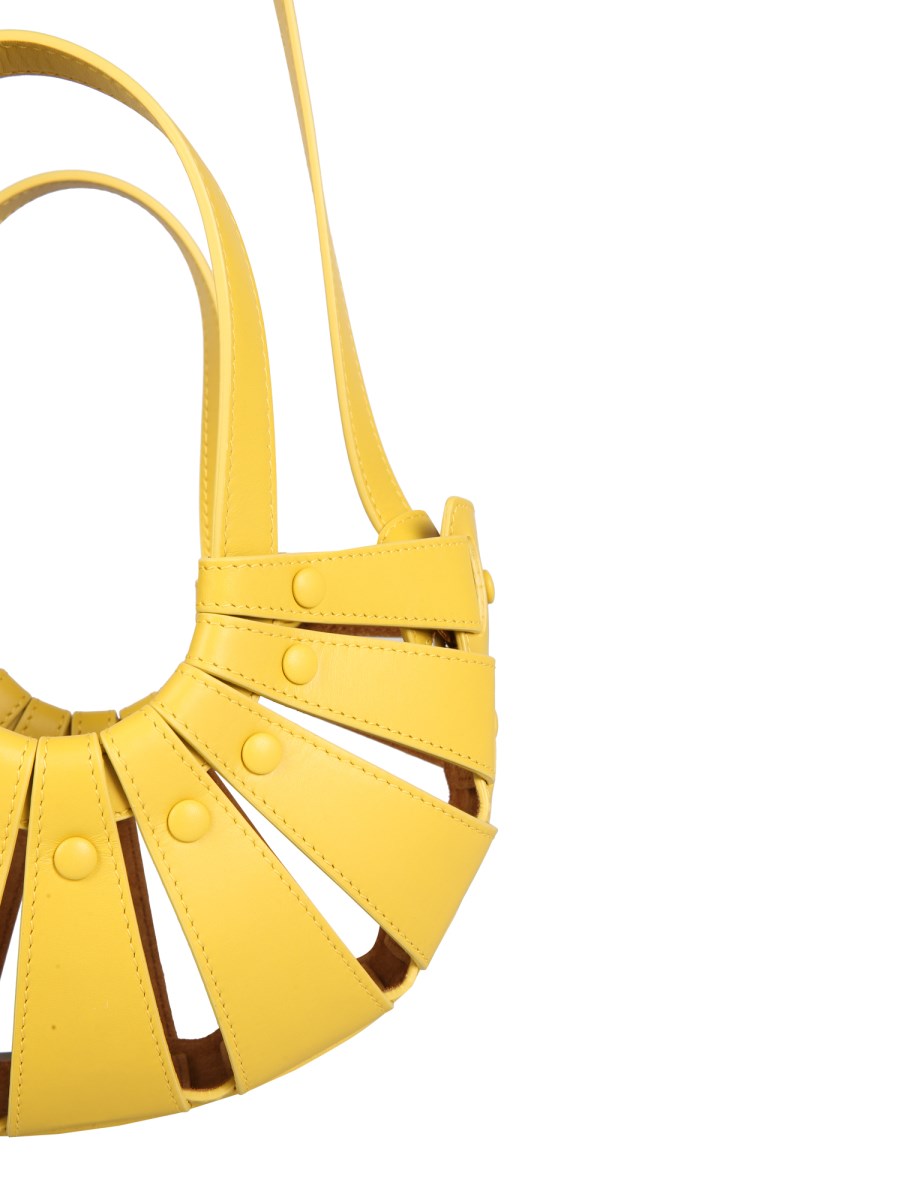 BOTTEGA VENETA BORSA THE SHELL IN VITELLO FRANCESE