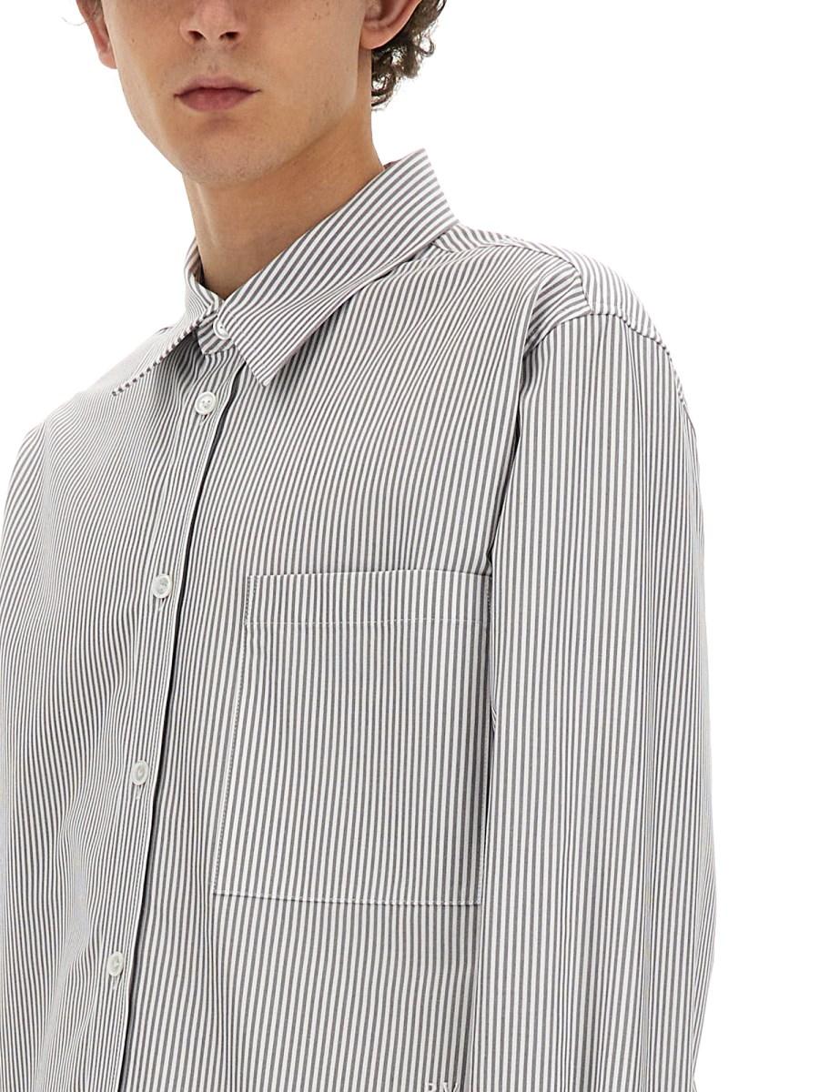 BOTTEGA VENETA CAMICIA IN COTONE A RIGHE