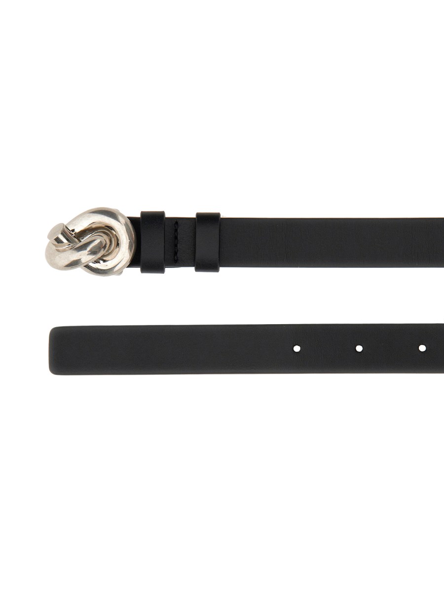 BOTTEGA VENETA CINTURA "KNOT" IN PELLE