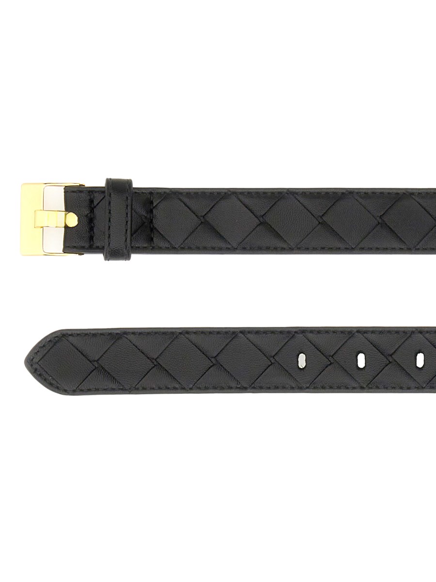 BOTTEGA VENETA CINTURA WATCH INTRECCIATO