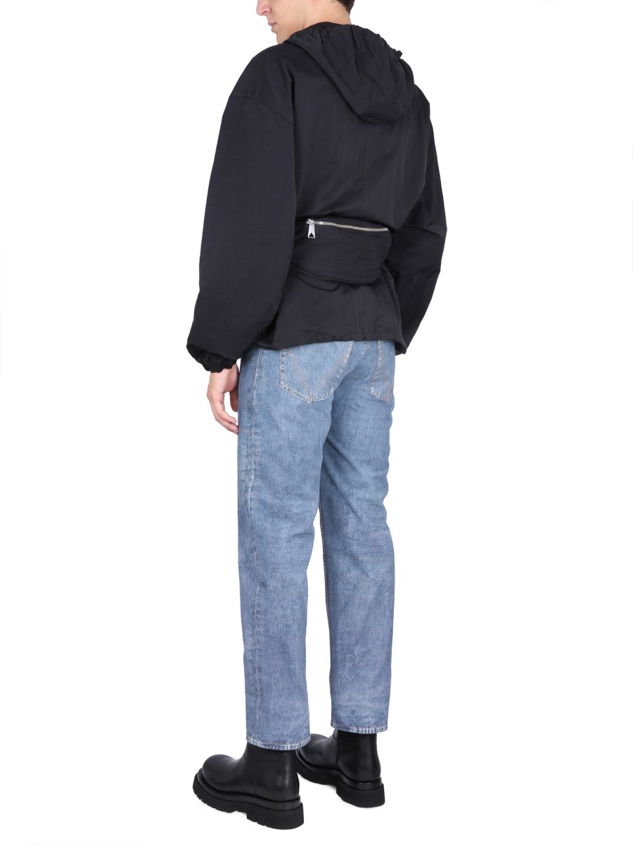 BOTTEGA VENETA GIACCA IN NYLON CON MARSUPIO