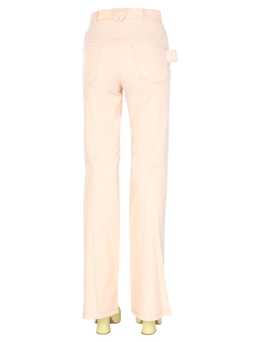 BOTTEGA VENETA JEANS FLARED IN DENIM DI COTONE